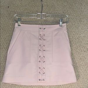 Light pink express skirt